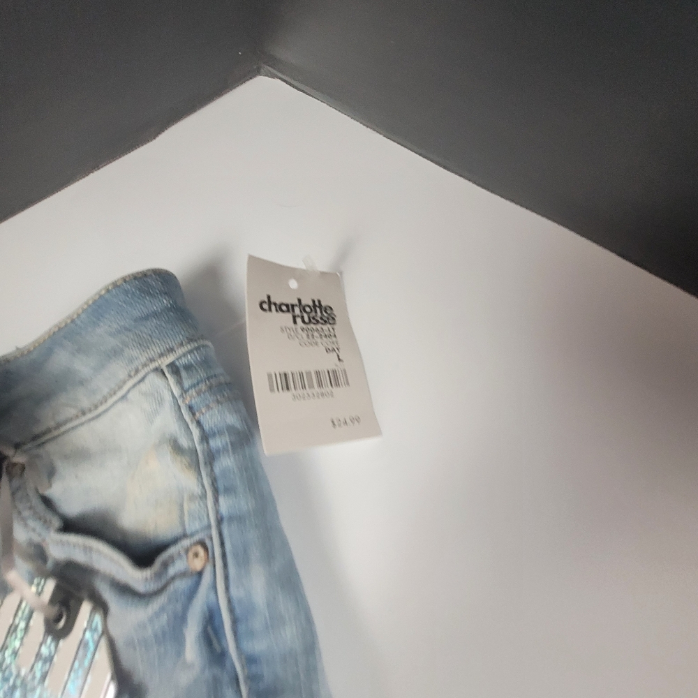 Wax Jeans Shorts  NWT Large - Picture 4 of 8